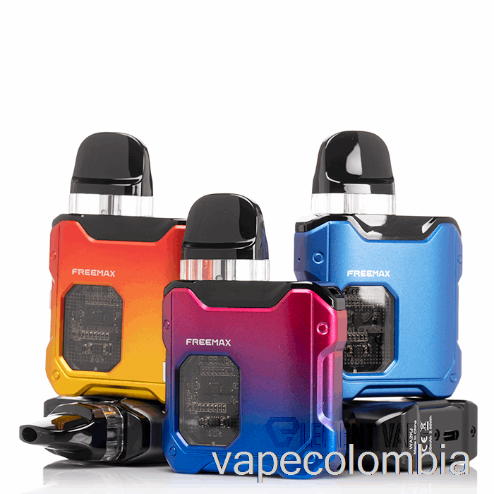 Vape Desechable Freemax Galex Nano Pod System Gris Negro